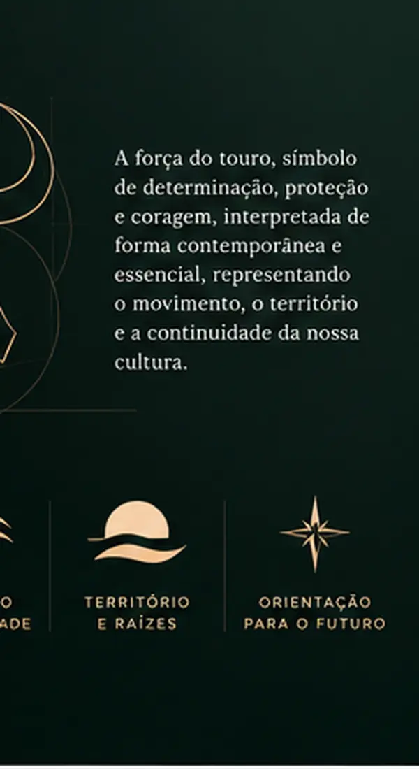 Texturas de couro e objeto tradicionalista